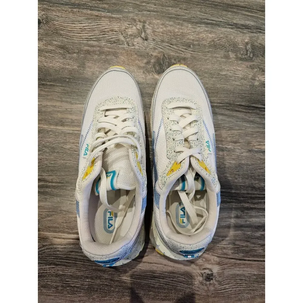 Fila Renno Green Splatter Lifestyle Sneakers Size 10